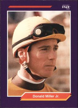 1992 Jockey Star #171 Donald Miller Jr. Front